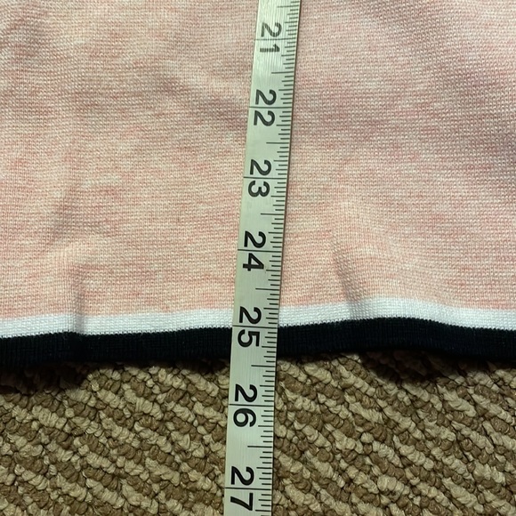 NWOT Tommy Hilfiger Oversized Bell Sleeve Letter Valentines Day Sweater (size L) - Picture 6 of 8